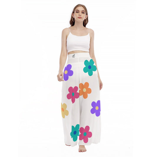 SAC Flower Power High Waist Wide Leg Trousers