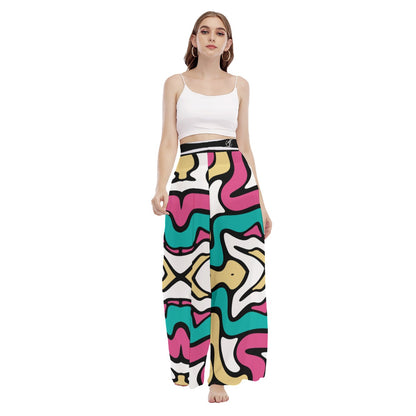 SAC Grizzly  High Waist Wide Leg Trousers