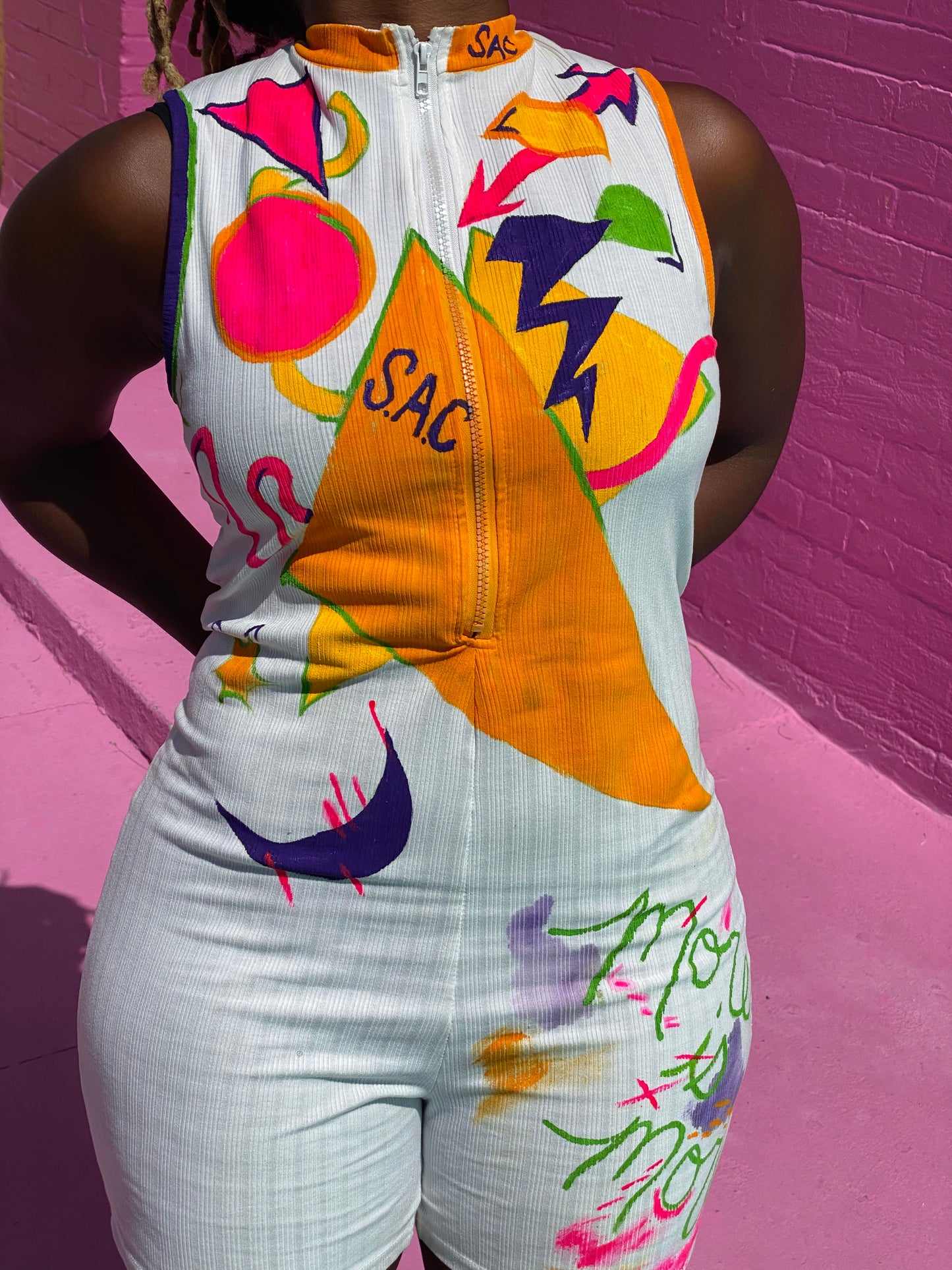 SAC Totally Rad 90s jumpsuit